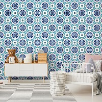 Флизелиновые фото обои абстрактные 368x254 см Мозаика (11018V8)+клей