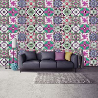 Флізелінові фотошпалери абстракція 312x219 см Мозаїка (11019VEXXL)+клей - вид 5 мініатюра