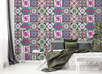 Флизелиновые фотообои абстракция 312x219 см Мозаика (11019VEXXL)+клей