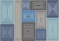 Флізелінові фотошпалери абстракція 416x254 см Прямокутники (11044VEXXXL) +клей - вид 1 мініатюра