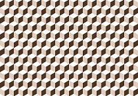 Флизелиновые фотообои 368x254 см Куб 3D абстракция квадратов (11047V8) +клей - вид 1 миниатюра