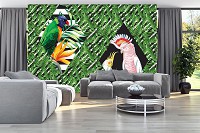 Флізелінові фото шпалери природа 368x254 см Птах (11062V8)+клей