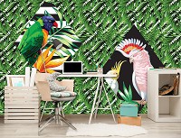 Флізелінові фото шпалери природа 312x219 см Птах (11062VEXXL)+клей