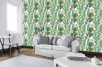 Флизелиновые фотообои в спальню природа 254x184 см Кактус (11082V4)+клей