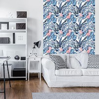 Флизелиновые фото обои банановые листья 206x275 см Мозаика (11085VEA)+клей - вид 5 миниатюра