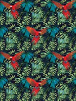 Флизелиновые фото обои абстракция 206x275 см Попугай (11088VEA)+клей - вид 1 миниатюра