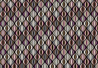 Флізелінові фотошпалери для кухні 460x300 см Абстракція різнокольорова геометрія (11133V12) +клей - вид 1 мініатюра