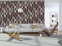 Флизелиновые фотообои абстракция Стример (11133V)+клей