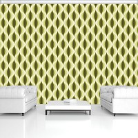 Геометрия на флизелиновых фото обоях 254x184 см Стример (11136V4)+клей