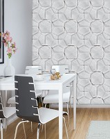 Флизелиновые фотообои геометрия 206x275 см Мозаика (11203VEA)+клей