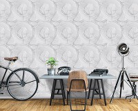 Флизелиновые фото обои на стену абстракция Мозаика (11204V)+клей