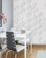 Флизелиновые фото обои абстрактные 206x275 см Мозаика (11205VEA)+клей