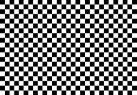 Моющиеся флизелиновые фотообои 416x290 см Мозаика черно белые квадратики (11207VEXXXXL) +клей - вид 1 миниатюра