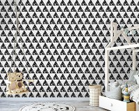 Флизелиновые фото обои в треугольники 254x184 см (11211V4)+клей