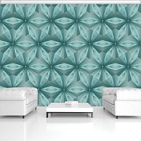 Флизелиновые фото обои абстракция 254x184 см Мозаика (11212V4)+клей