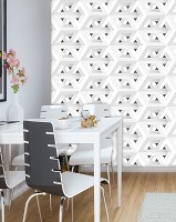 Флизелиновые фотообои геометрия 206x275 см Куб (11225VEA)+клей