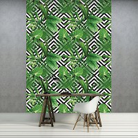 Флізелінові сучасні фото шпалери 184x254 см Геометрія (11229V4A)+клей