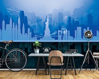 Флизелиновые фото обои Нью-Йорк 416x254 см (11232VEXXXL)+клей - вид 6 миниатюра