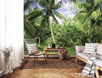 Флізелінові красиві фотошпалери з природою 254x184 см Пальма (11349V4)+клей - вид 8 мініатюра