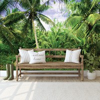 Флізелінові красиві фотошпалери з природою 254x184 см Пальма (11349V4)+клей - вид 9 мініатюра