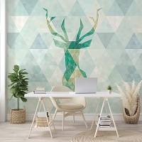Флизелиновые фото обои 254x184 см Олень (11400V4)+клей
