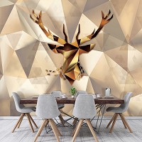 Флизелиновые фото обои животные 254x184 см Олень (11403V4)+клей