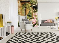 Флізелінові 3Д фотошпалери з природою 184x254 см Алея (11423V4A)+клей - вид 7 мініатюра