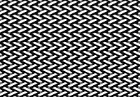 Зд флизелиновые фотообои 460x300 см Черно-белая абстракция в виде мозаики (11460V12) +клей - вид 1 миниатюра