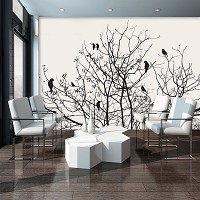 Дерево на флизелиновых фото обоях 254x184 см (11465V4)+клей