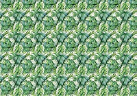 Флізелінові фотошпалери 368x254 см Візерунок із зеленого листя (11544V8) +клей - вид 1 мініатюра