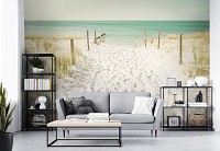 Флізелінові фото шпалери 3D морські 368x254 см пляж (11599V8)+клей - вид 6 мініатюра