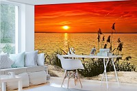 Флизелиновые фото обои 416x254 см Закат (11621VEXXXL)+клей