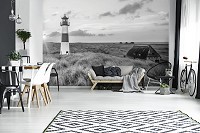 Флизелиновые фото обои морская тематика 368x254 см Маяк (11677V8)+клей