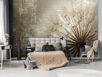 Флизелиновые 3д фото обои одуванчики на стену цветы 312x219 см Арт (11683VEXXL)+клей - вид 7 миниатюра