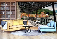 Флизелиновые фотообои 3 д фото 416x254 см Вид на остров (11697VEXXXL)+клей