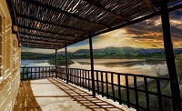 Флізелінові фотошпалери природа 254x184 см Вид з тераси (11699V4)+клей - вид 1 мініатюра