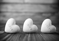 Флизелиновые 3D фото обои под доски 312x219 см Сердца (11718VEXXL)+клей - вид 1 миниатюра