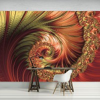 Флізелінові фото шпалери мистецтво 254x184 см Абстракція (11721V4)+клей - вид 6 мініатюра