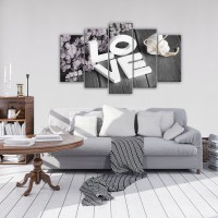 Модульная картина на холсте 100x60 см Письменная любовь (PS11722S17) - вид 2 миниатюра