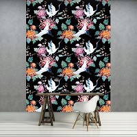 Флізелінові сучасні фотошпалери на стіну 206x275 см Журавлі (11730VEA)+клей - вид 6 мініатюра