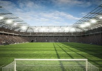 Флізелінові 3D фото шпалери для хлопчика підлітка 254x184 см Стадіон (11798V4)+клей - вид 1 мініатюра