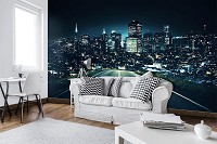 Фотообои флизелиновые 368x254 см Дорога в город (11847V8)+клей
