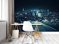 Фотообои флизелиновые 312x219 см Дорога в город (11847VEXXL)+клей
