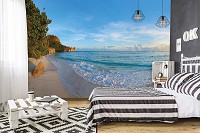 Флизелиновые фотообои море природа 312x219 см 3Д Пейзаж Пляж Песок (11849VEXXL) +клей