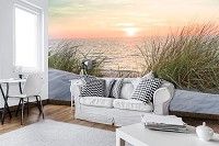 Флизелиновые фото обои 3D природа 312x219 см пляж (11851VEXXL)+клей