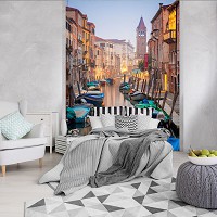 Флизелиновые 3d фото обои город 206x275 см Венеция (11891VEA)+клей