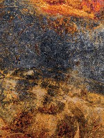 Флизелиновые фотообои искусство 184x254 см Структура металлическая ржавчина (12049V4A)+клей - вид 1 миниатюра