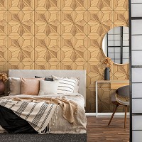 Геометрія на флізелінових фото шпалерах Дерев'яні дошки (12091V)+клей - вид 8 мініатюра