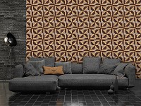 Флизелин текстура фото обои дерево 254x184 см Деревянные доски (12093V4)+клей