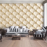 Флизелиновые фото обои шары 254x184 см Золотой орнамент (12126V4)+клей